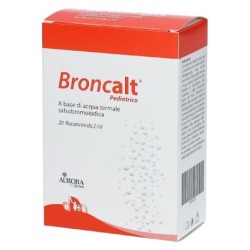 Broncalt
pediatrico
a base di acqua termale salsobromoiodica
confezione 20 flaconcini da 2 ml