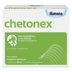 Chetonex
Integratore alimentare a base di sali minerali, l-alanina e vitamine del gruppo B