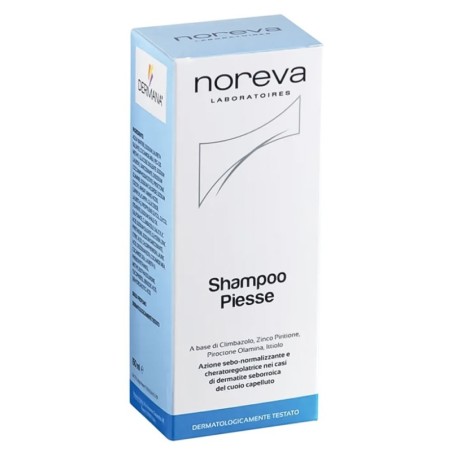 Dermana
shampoo piesse
azione sebo-normalizzante e cheratoregolatrice nei casi di dermatite seborroica del cuoi capelluto