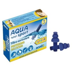Aqua sport
junior
filtro auricolare
proteggono dall'acqua
confezione da 2 pezzi (contiene astuccio porta filtri)