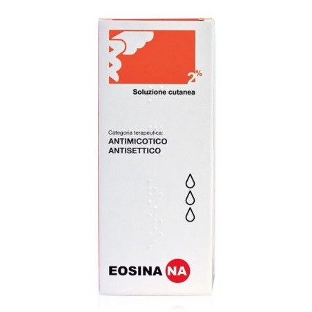 Eosina NA
2% soluzione cutanea
antimicotico, antisettico
flacone da 100 g