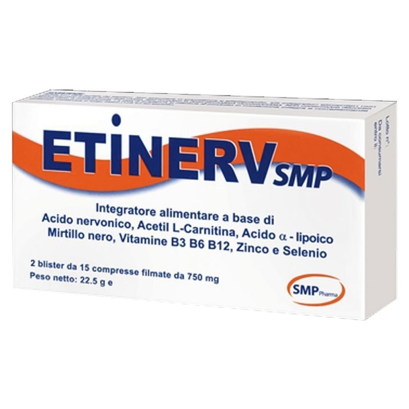 Etinerv smp 30 tabletas