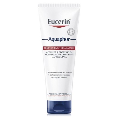 Eucerin
aquaphor
trattamento riparatore
accelera il processo di riparazione della pelle danneggiata
