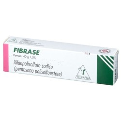 Fibrase
1,5% pomata
xilanpolisolfato sodico
(pentosano polisolfoestere)