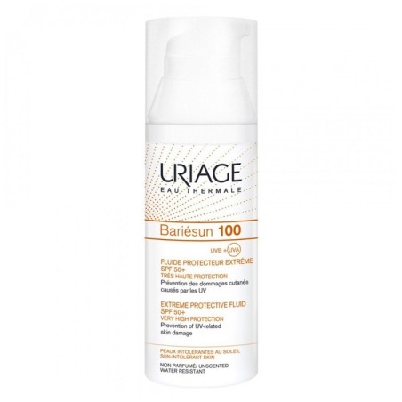 Uriage
Bariesun 100
fluido protezione estrema
SPF 50+
Flacone airless da 50 ml