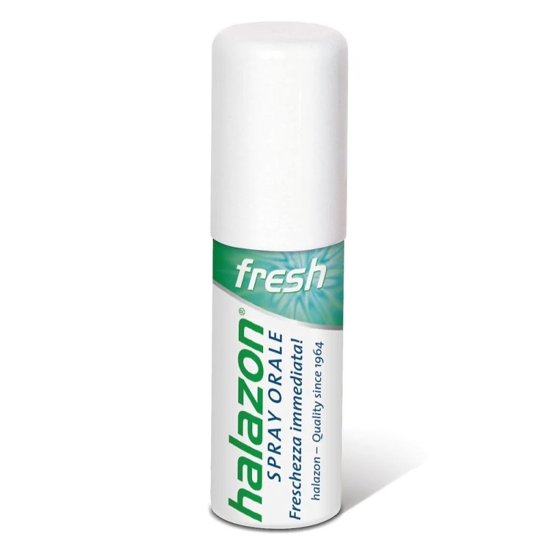 Halazon fresh
spray orale
freschezza immediata
flaconcino spray da 15 ml