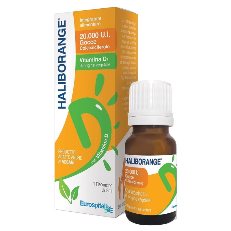 Haliborange gouttes 20000 UI 8 ml