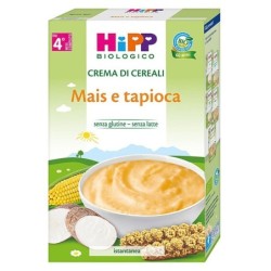 Hipp biologico
crema di cereali
mais e tapioca
senza glutine - senza latte
