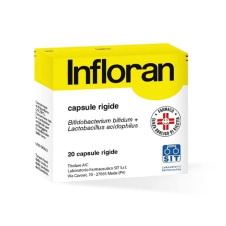 Infloran
scatola da 20 capsule rigide
