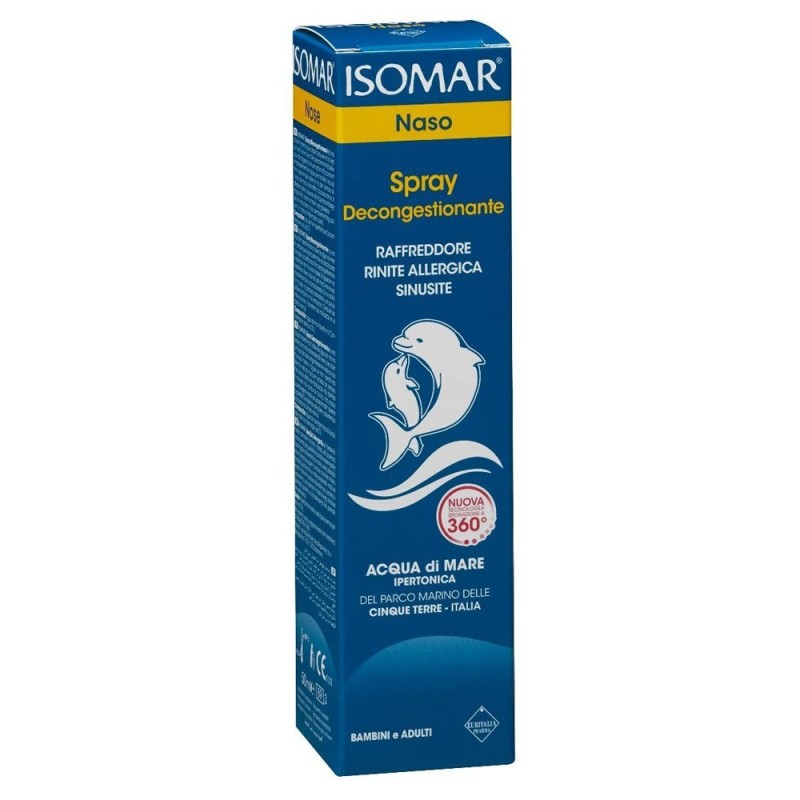 Isomar
naso
spray decongestionante
raffreddore | rinite allergica | sinusite