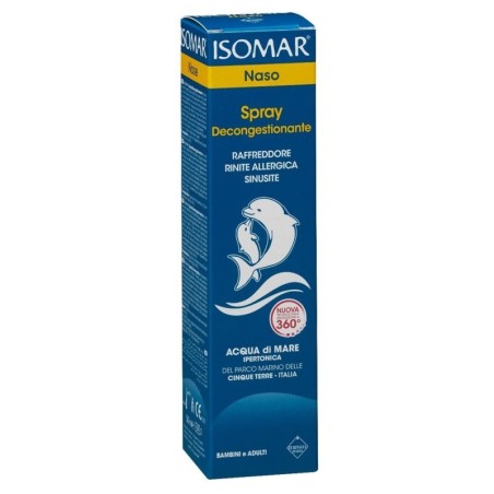Isomar
naso
spray decongestionante
raffreddore | rinite allergica | sinusite