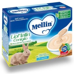 Mellin
LioMellin liofilizzato
coniglio
dall'inizio dello svezzamento (dal 4° mese compiuto)