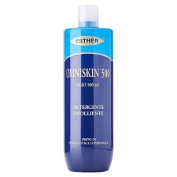Omniskin 500
olio
detergente emolliente
privo di petrolatum e conservanti
flacone da 500 ml