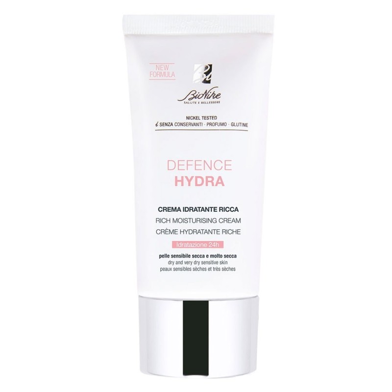BioNike
defence hydra
crema idratante ricca
idratazione 24h