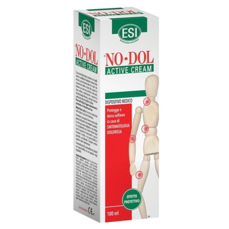 Esi
NO•DOL
active cream
protegge e dona sollievo in caso di sintomatologia dolorosa