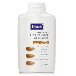 Kelemata
shampoo ristrutturante
ai semi di lino
capelli aridi e sfibrati