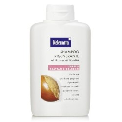 Kelemata
shampoo rigenerante
al burro di karitè
capelli trattati e colorati