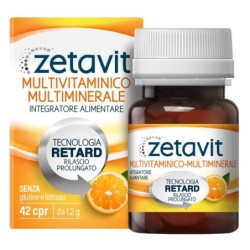 Zetavit
Multivitaminico Multiminerale
Integratore alimentare
tecnologia retard rilascio prolungato