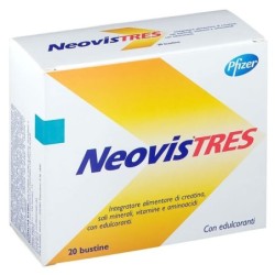 Neovis
Tres
Integratore alimentare di creatina, sali minerali, vitamine e aminoacidi con edulcoranti
