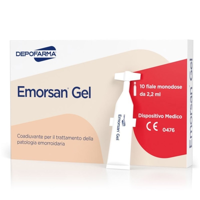 Emorsan gel 10 flacons