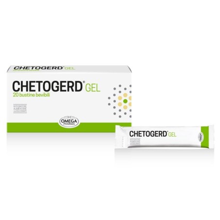 Chetogerd Gel
con edulcorante
confezione da 20 bustine bevibili