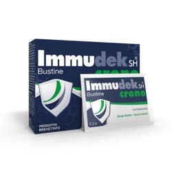 Immudek SH
crono
con edulcorante, senza glutine, gusto arancia
scatola da 14 bustine