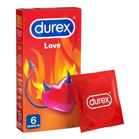 Durex
Love
Profilattici
Astuccio da 6 pezzi