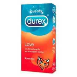 Durex
Love
Profilattici
Astuccio da 6 pezzi