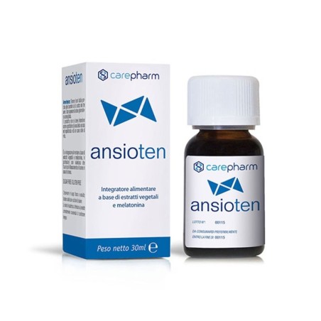 Ansioten gocce 30 ml Integratore alimentare a base di estratti vegetali e melatonina