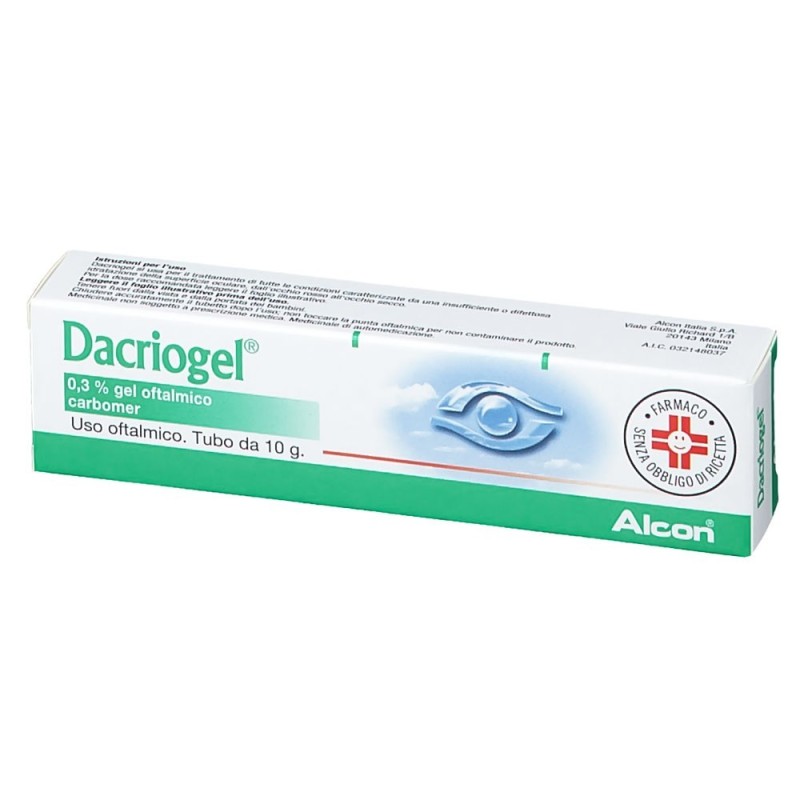 Dacriogel
0,3% gel oftalmico
carbomer
tubo da 10 g