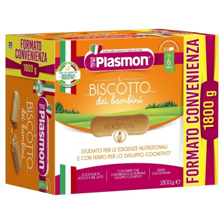 Plasmon
il biscotto dei bambini
studiato per le esigenze nutrizionali e con ferro per lo sviluppo cognitivo