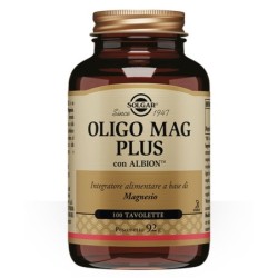 Oligo mag plus 100 tavolette Integratore alimentare a base di magnesio con chelazione albion
