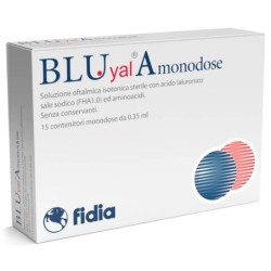 Bluyal A monodose 15 flaconcini soluzione oftalmica isotonica sterile