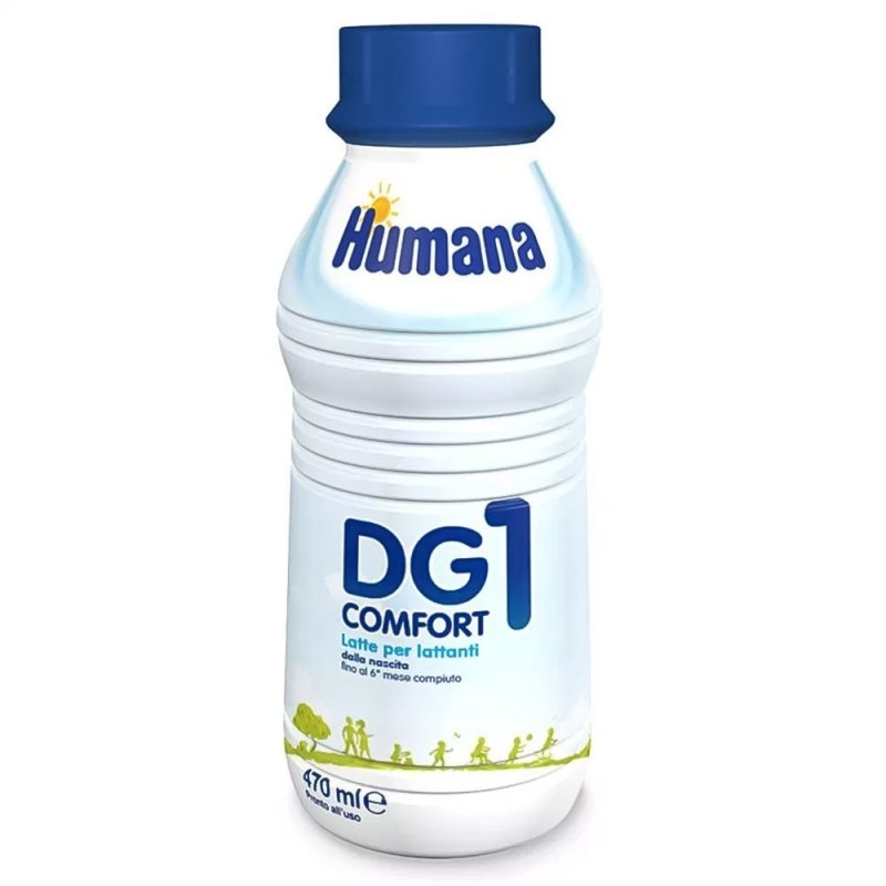 Humana
DG1 comfort
latte per lattanti
dalla nascita fino al 6° mese compiuto