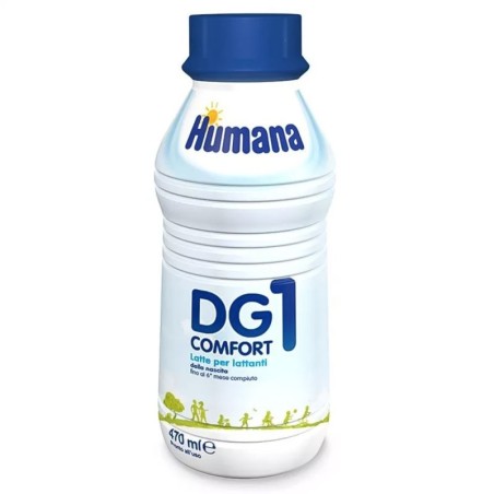 Humana
DG1 comfort
latte per lattanti
dalla nascita fino al 6° mese compiuto