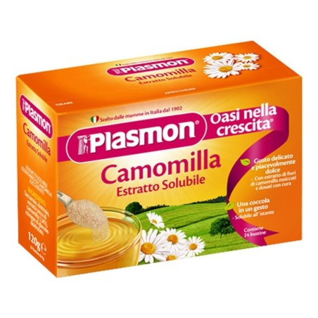 Plasmon
Camomilla
Estratto solubile
confezione da 24 bustine