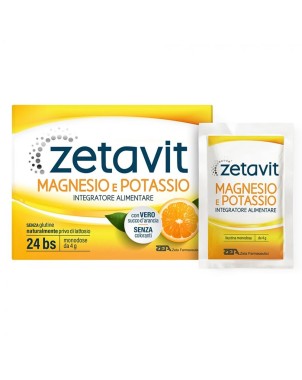 Zetavit Magnesium Potassium 24 Sachets + water bottle