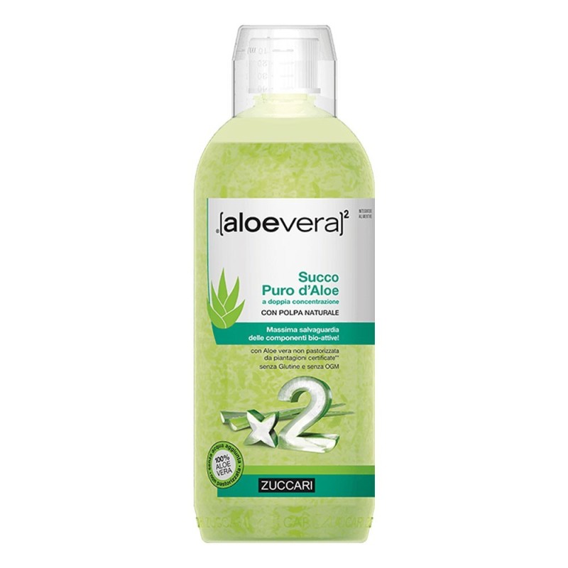Aloevera2 Succo Puro d'aloe Doppia Concentrazione 1000 ml