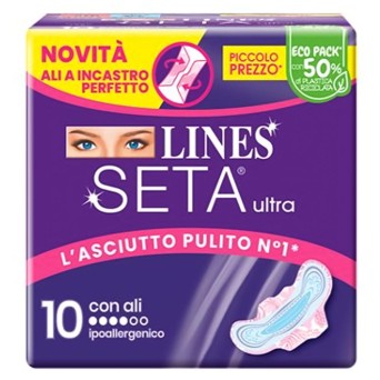 Lines seta ultra ali 10 morceaux