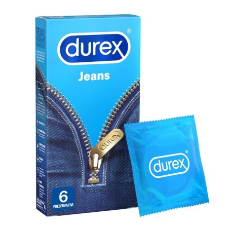 Durex
jeans
Easy-on
Profilattici
Astuccio da 6 pezzi