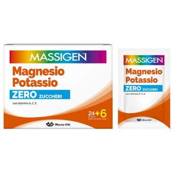 Massigen magnesio e potassio zero zuccheri 24+6 Beutel