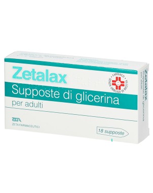 Zetalax 18 adult suppositories