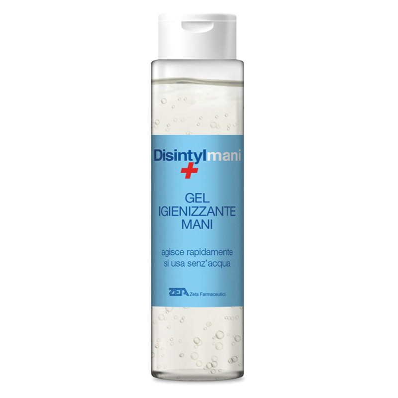 Disintyl mani
gel igienizzante mani
agisce rapidamente
si usa senz'acqua
flacone da 100 ml