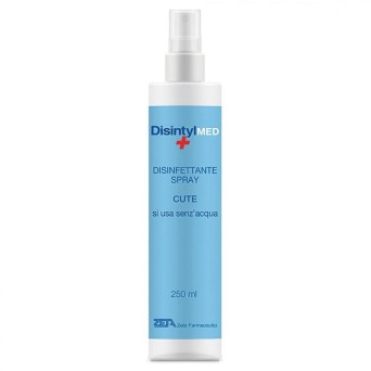 Disintyl med
disinfettante spray cute
si usa senz'acqua
flacone spray da 250 ml