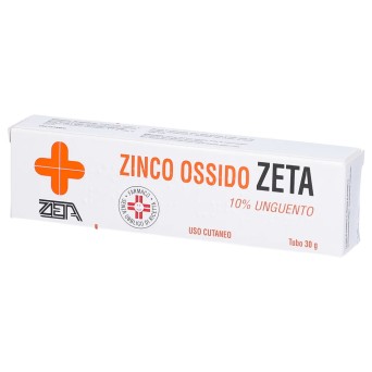 Zinco ossido ZETA
10% unguento
tubo da 30 g