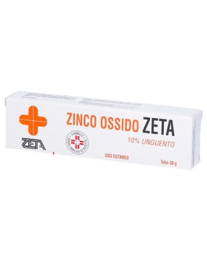 Zinco ossido ZETA
10% unguento
tubo da 30 g