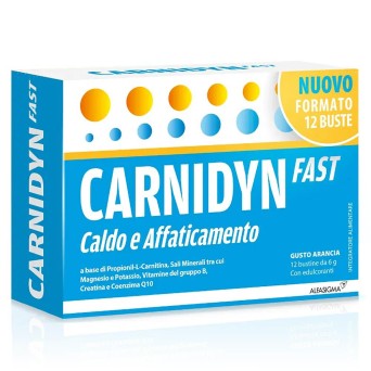 Carnidyn Fast caldo e affaticamento 12 envelopes