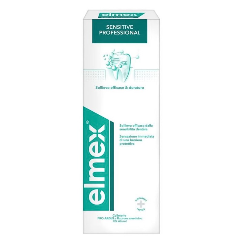 elmex
Sensitive Professional
collutorio Pro-Argin e fluoruro amminico
sollievo efficace & duraturo