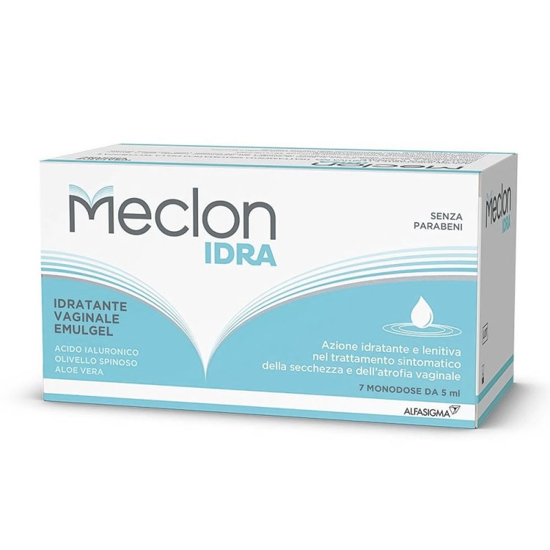 Meclon Idra Emulgel azione idratante e lenitiva nel trattamento sintomatico della secchezza e dell'atrofia vaginale