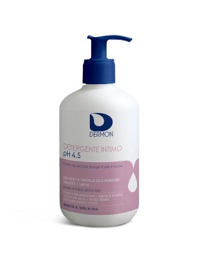Dermon
detergente intimo
pH 4.5
adatto alle principali tipologie di pelle e mucose